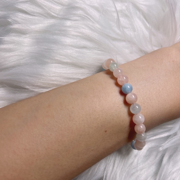 Free morganite crystal bracelet with any purchase...add to bundle - Picture 4 of 5